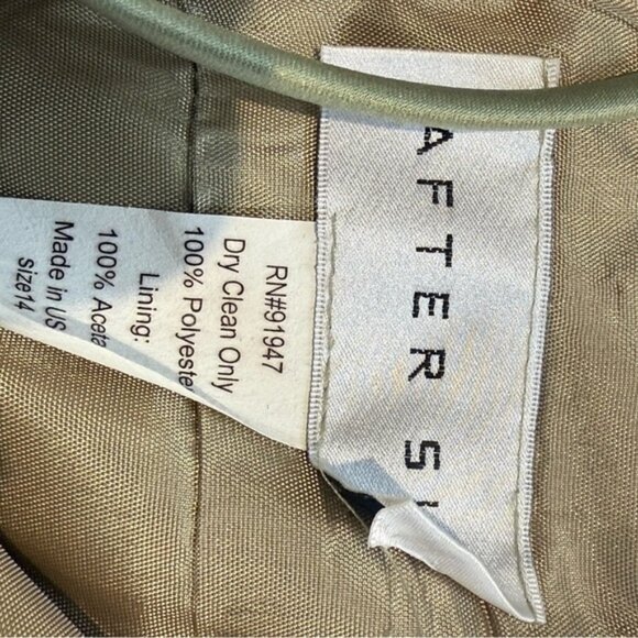 After Six Green Midi Dress - Picture 2 of 7